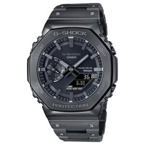 Casio G-Shock 2100 Series Black Stainless Steel Watch GMB2100BD-1A